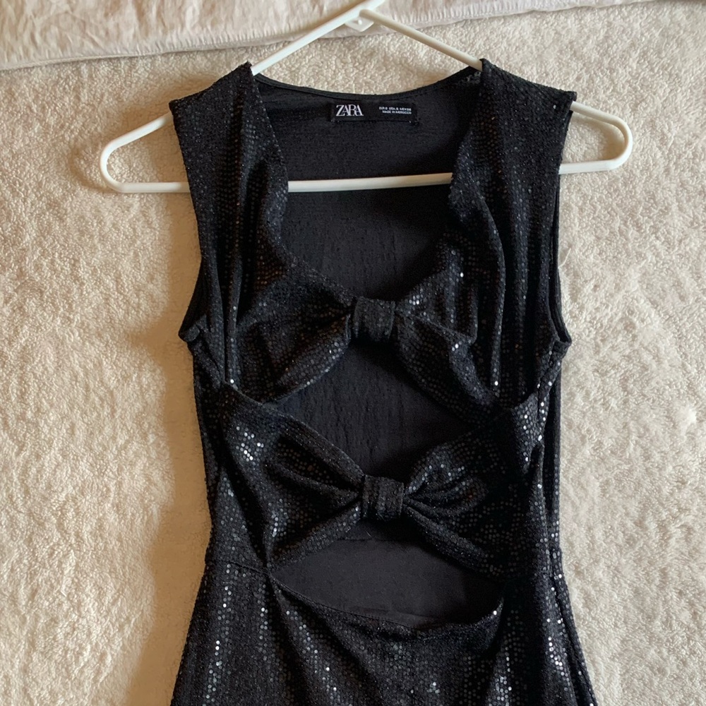 Zara Black sparkly dress